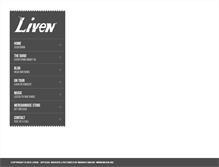 Tablet Screenshot of liven.ch